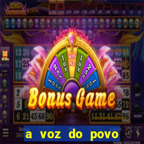 a voz do povo santa luzia